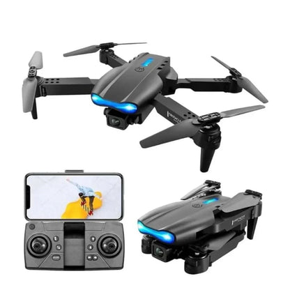 E99 Drone Camera – Foldable WiFi FPV Drone with HD Camera & Dual Lens